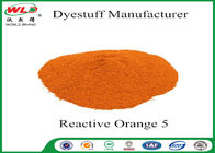 Non Toxic Dye For Fabric Powder Tie Dye Reactive Orange 5 Eco Friendly