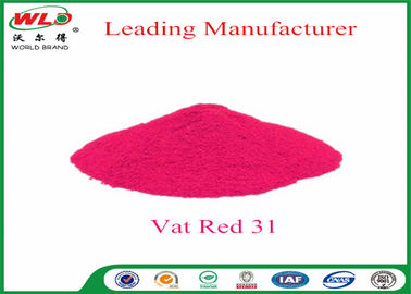 ISO9001 Indanthrene Dye C I Vat Red 31 Vat Red F3B পরিবেশ বান্ধব
